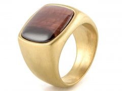 HY Wholesale Rings Jewelry 316L Stainless Steel Rings-HY0108R0027