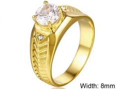 HY Wholesale Rings Jewelry 316L Stainless Steel Rings-HY0146R0222