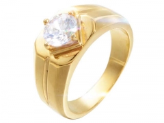 HY Wholesale Rings Jewelry 316L Stainless Steel Rings-HY0146R0800