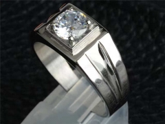 HY Wholesale Rings Jewelry 316L Stainless Steel Rings-HY0146R0315