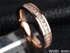 HY Wholesale Rings Jewelry 316L Stainless Steel Rings-HY0146R0046