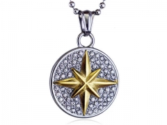HY Wholesale Pendant Jewelry Stainless Steel Pendant (not includ chain)-HY0147P0624