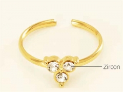 HY Wholesale Open Rings Jewelry 316L Stainless Steel Popular Rings-HY0148R0092