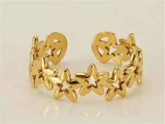 HY Wholesale Open Rings Jewelry 316L Stainless Steel Popular Rings-HY0148R0069