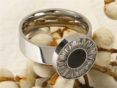 HY Wholesale Rings Jewelry 316L Stainless Steel Jewelry Rings-HY0149R0288