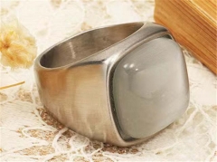 HY Wholesale Rings Jewelry 316L Stainless Steel Jewelry Rings-HY0149R0393
