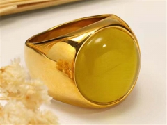 HY Wholesale Rings Jewelry 316L Stainless Steel Jewelry Rings-HY0149R0048