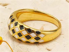 HY Wholesale Rings Jewelry 316L Stainless Steel Jewelry Rings-HY0149R0327