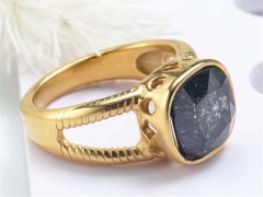 HY Wholesale Rings Jewelry 316L Stainless Steel Jewelry Rings-HY0149R0266