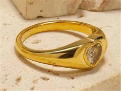 HY Wholesale Rings Jewelry 316L Stainless Steel Jewelry Rings-HY0149R0310