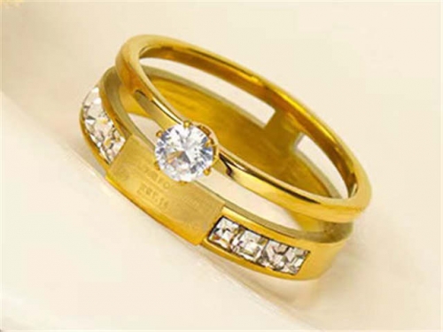 HY Wholesale Rings Jewelry 316L Stainless Steel Jewelry Rings-HY0149R0390