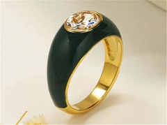 HY Wholesale Rings Jewelry 316L Stainless Steel Jewelry Rings-HY0149R0389