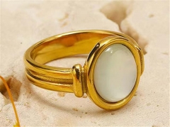 HY Wholesale Rings Jewelry 316L Stainless Steel Jewelry Rings-HY0149R0339