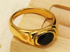 HY Wholesale Rings Jewelry 316L Stainless Steel Jewelry Rings-HY0149R0353