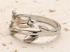 HY Wholesale Rings Jewelry 316L Stainless Steel Jewelry Rings-HY0149R0526