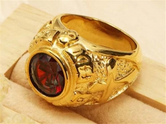 HY Wholesale Rings Jewelry 316L Stainless Steel Jewelry Rings-HY0149R0190