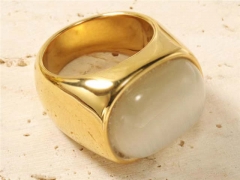 HY Wholesale Rings Jewelry 316L Stainless Steel Jewelry Rings-HY0149R0008