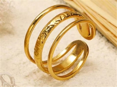 HY Wholesale Rings Jewelry 316L Stainless Steel Jewelry Rings-HY0149R0407