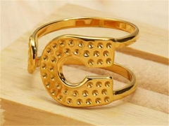 HY Wholesale Rings Jewelry 316L Stainless Steel Jewelry Rings-HY0149R0377