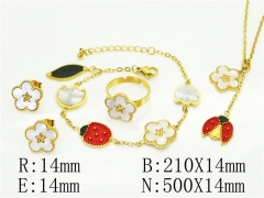 HY Wholesale Jewelry Set 316L Stainless Steel jewelry Set-HY50S0424IOX