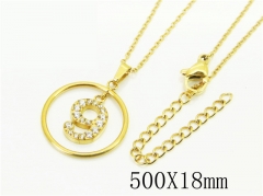 HY Wholesale Necklaces Stainless Steel 316L Jewelry Necklaces-HY12N0724XOL