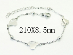 HY Wholesale Bracelets 316L Stainless Steel Jewelry Bracelets-HY43B0161WKL