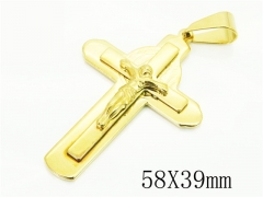 HY Wholesale Pendant Jewelry 316L Stainless Steel Jewelry Pendant-HY62P0256NR