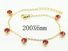 HY Wholesale Bracelets 316L Stainless Steel Jewelry Bracelets-HY25B0337PR