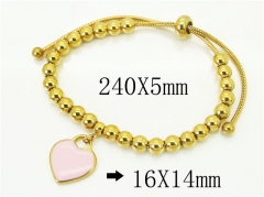 HY Wholesale Bracelets 316L Stainless Steel Jewelry Bracelets-HY24B0253HKL