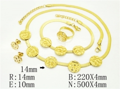 HY Wholesale Jewelry Set 316L Stainless Steel jewelry Set-HY50S0462HLB