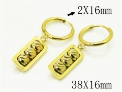 HY Wholesale Earrings 316L Stainless Steel Earrings Jewelry-HY80E0863OX