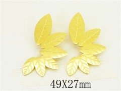 HY Wholesale Earrings 316L Stainless Steel Earrings Jewelry-HY26E0481EML
