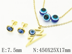 HY Wholesale Jewelry Set 316L Stainless Steel jewelry Set-HY12S1327FNL