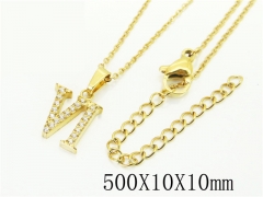 HY Wholesale Necklaces Stainless Steel 316L Jewelry Necklaces-HY12N0704XOL