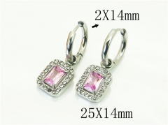 HY Wholesale Earrings 316L Stainless Steel Earrings Jewelry-HY25E0753XPL