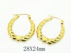 HY Wholesale Earrings 316L Stainless Steel Earrings Jewelry-HY30E1678SJL