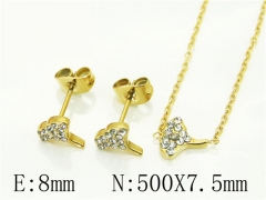 HY Wholesale Jewelry Set 316L Stainless Steel jewelry Set-HY25S0781PW
