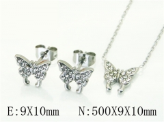 HY Wholesale Jewelry Set 316L Stainless Steel jewelry Set-HY25S0773OQ