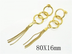 HY Wholesale Earrings 316L Stainless Steel Earrings Jewelry-HY26E0471NL