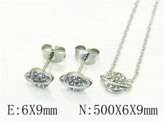 HY Wholesale Jewelry Set 316L Stainless Steel jewelry Set-HY25S0776OC