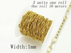 HY Wholesale 316 Stainless Steel Jewelry Cheap Long Chain-HY70AE2401NAA