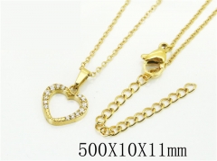 HY Wholesale Necklaces Stainless Steel 316L Jewelry Necklaces-HY12N0667OY