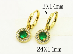 HY Wholesale Earrings 316L Stainless Steel Earrings Jewelry-HY25E0750HVL