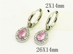 HY Wholesale Earrings 316L Stainless Steel Earrings Jewelry-HY25E0773WPL