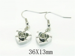 HY Wholesale Earrings 316L Stainless Steel Earrings Jewelry-HY92E0178OX