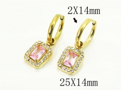 HY Wholesale Earrings 316L Stainless Steel Earrings Jewelry-HY25E0758HTL