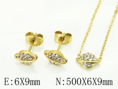 HY Wholesale Jewelry Set 316L Stainless Steel jewelry Set-HY25S0778PE