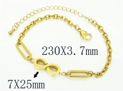 HY Wholesale Bracelets 316L Stainless Steel Jewelry Bracelets-HY91B0508HJL