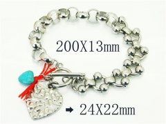 HY Wholesale Bracelets 316L Stainless Steel Jewelry Bracelets-HY21B0617HLS