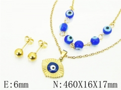 HY Wholesale Jewelry Set 316L Stainless Steel jewelry Set-HY91S1789HIR